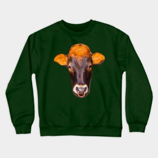 Head of a Young Bull Crewneck Sweatshirt